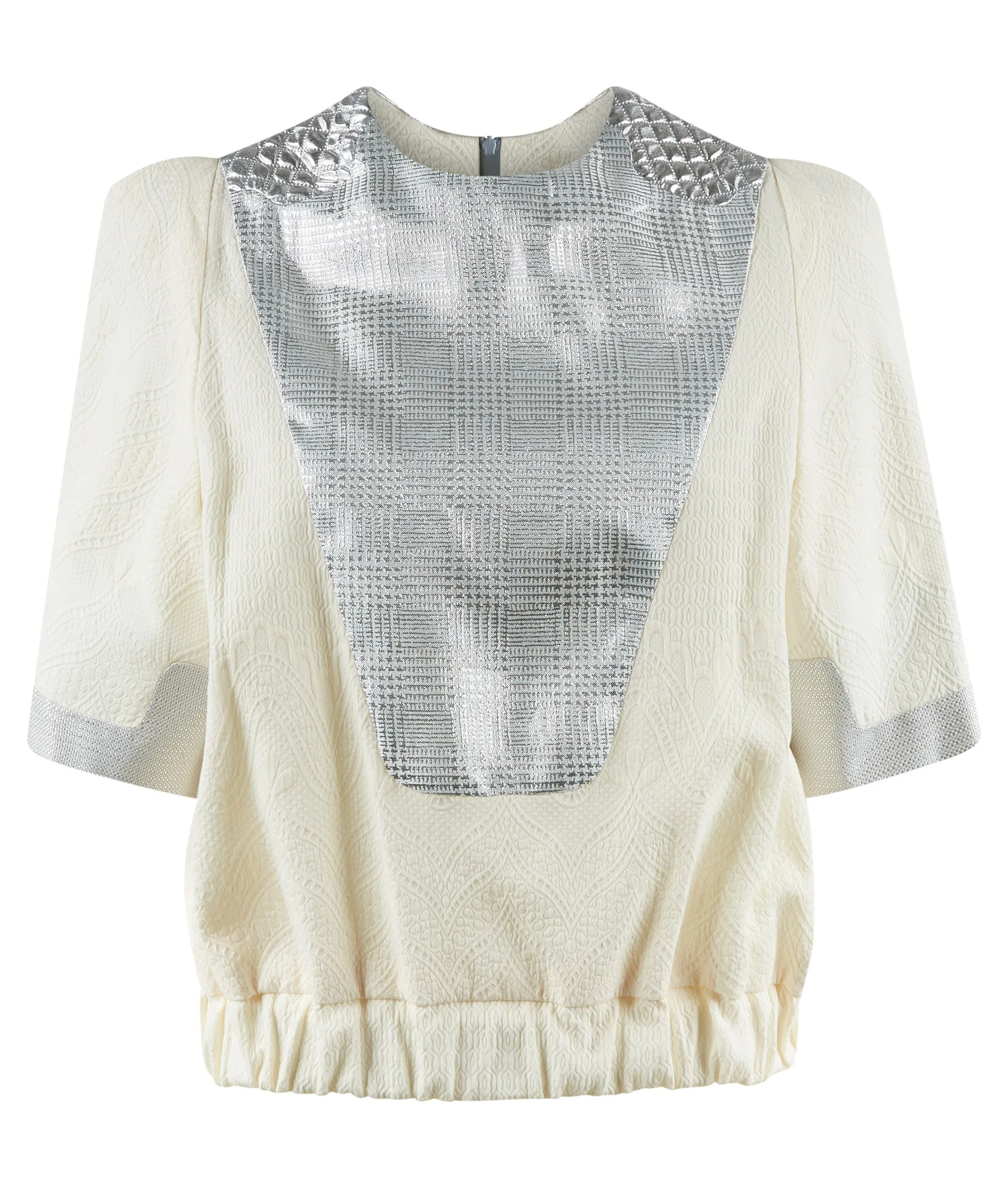 140605C -Mixed Shouldered Top