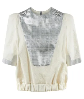 140605C -Mixed Shouldered Top