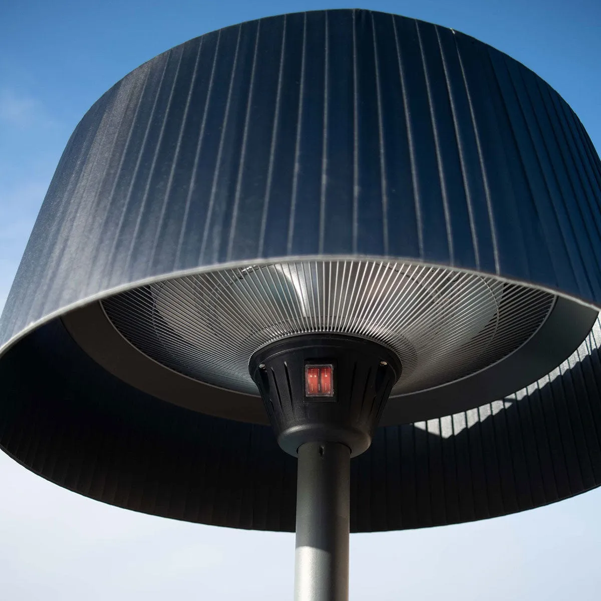 2100W Lyra Freestanding Electric Patio Heater / Charcoal
