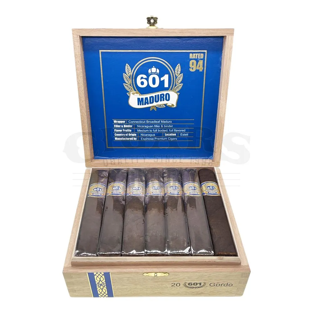 601 Blue Label Maduro Gordo