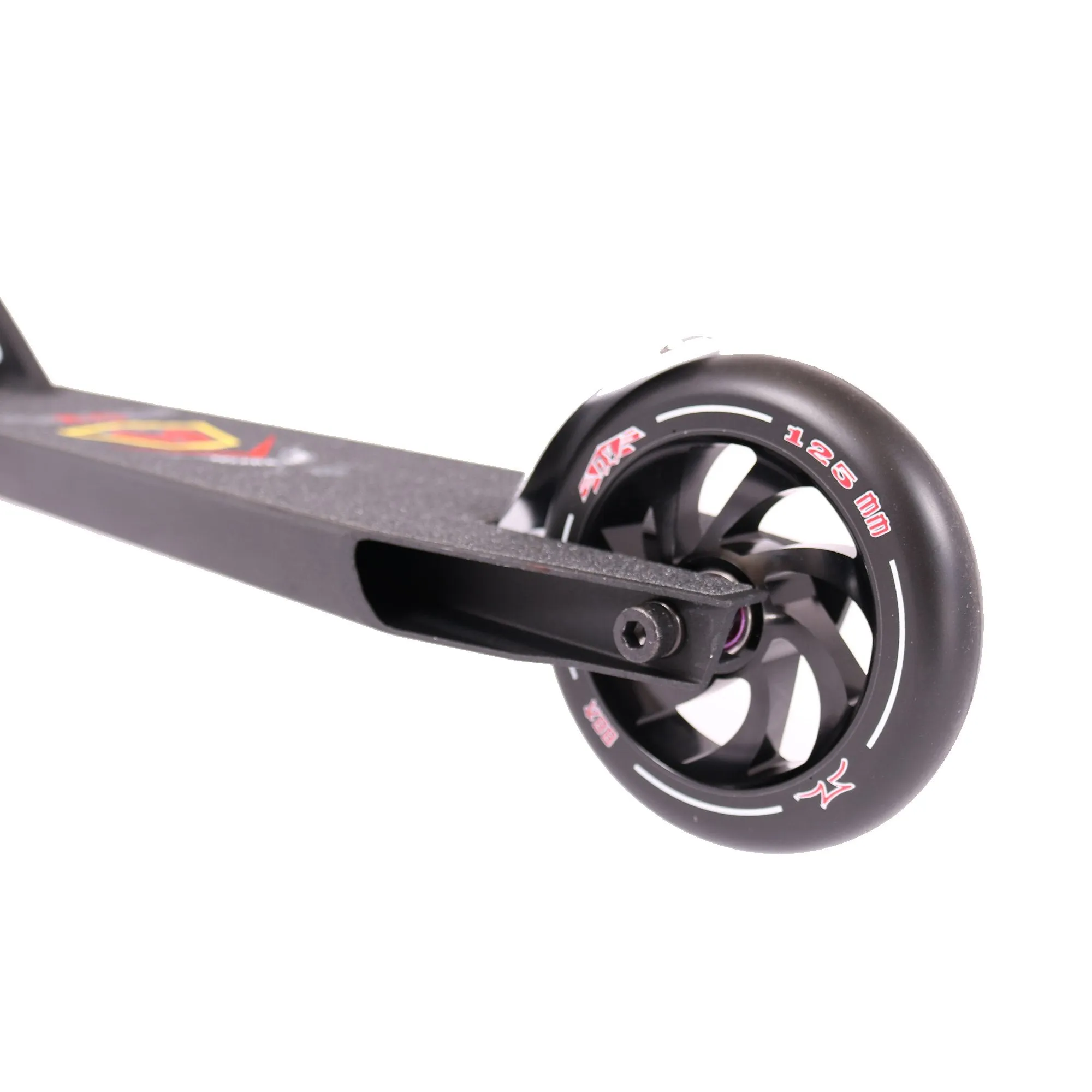 AO Scooters 2017 Stealth 4 Kids Complete Stunt Scooter, Black