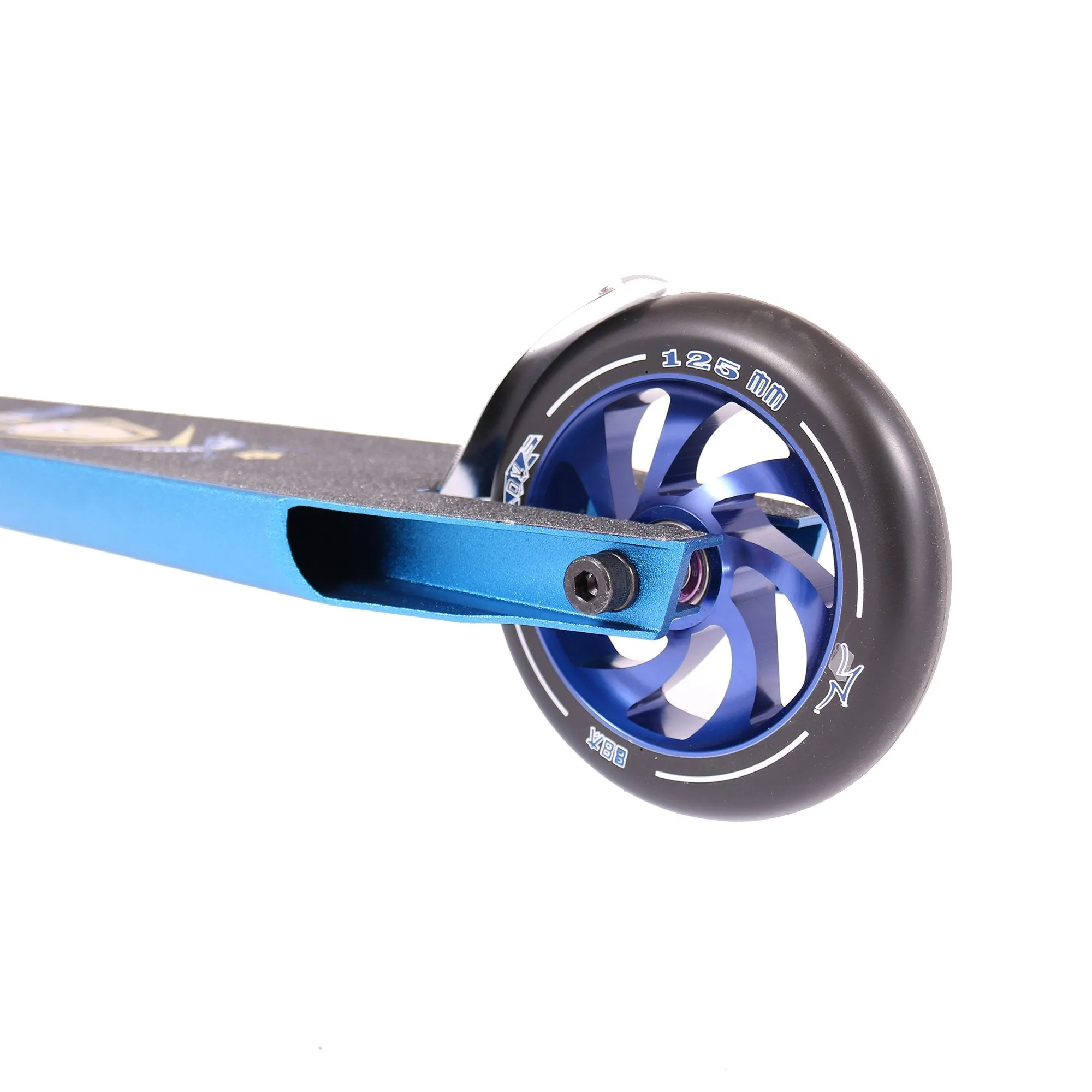 AO Scooters 2017 Stealth 4 Kids Complete Stunt Scooter, Blue