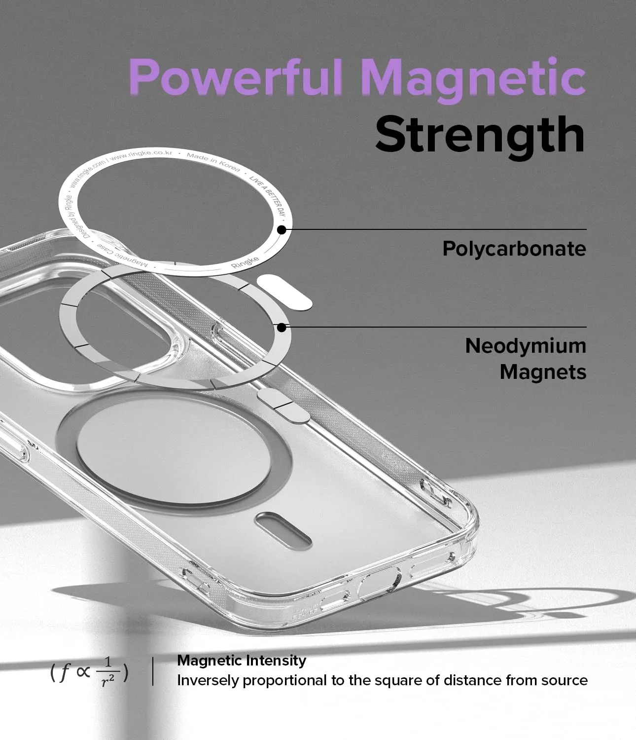 Apple iPhone 14 Pro Back Cover Case | Fusion Magnetic - Matte Clear
