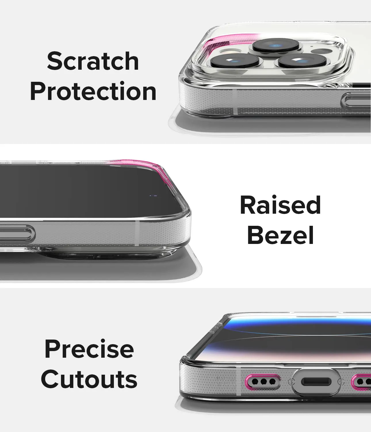 Apple iPhone 14 Pro Max Back Cover Case | Air-Clear