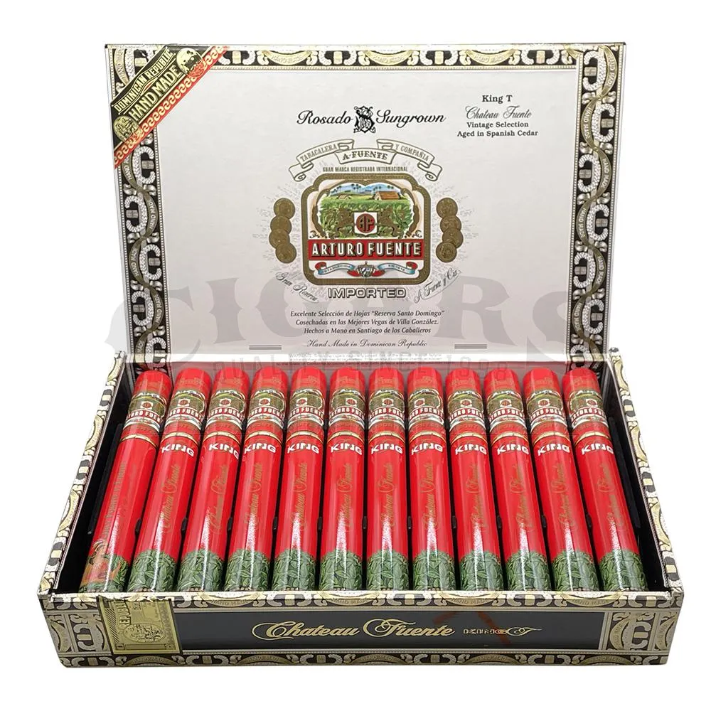 Arturo Fuente Chateau Fuente Rosado SG King T Tubos