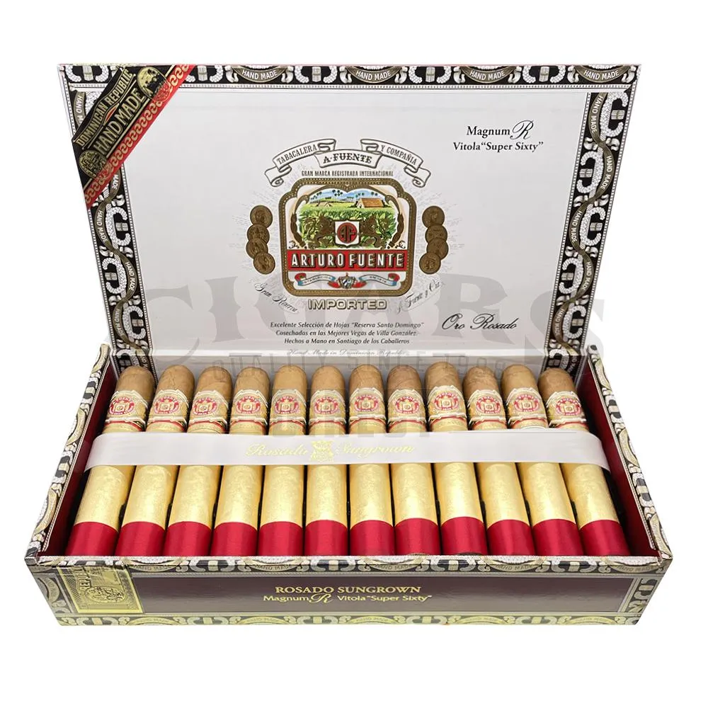 Arturo Fuente Magnum R Oro Rosado Sungrown Vitola Super 60