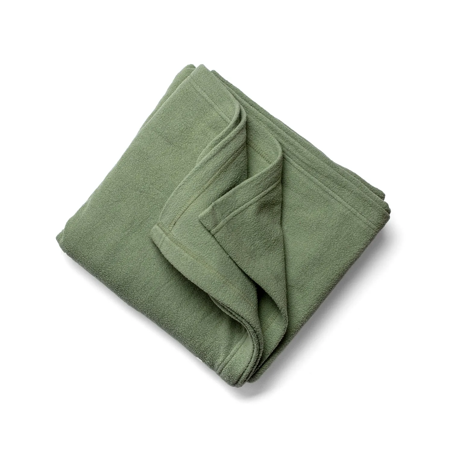 BABYVILLE 100% Organic Cotton Fleece Baby Receiving Blankets (No elastic, No latex, No polyamide, No Synthetics) (100% Biodegradable)