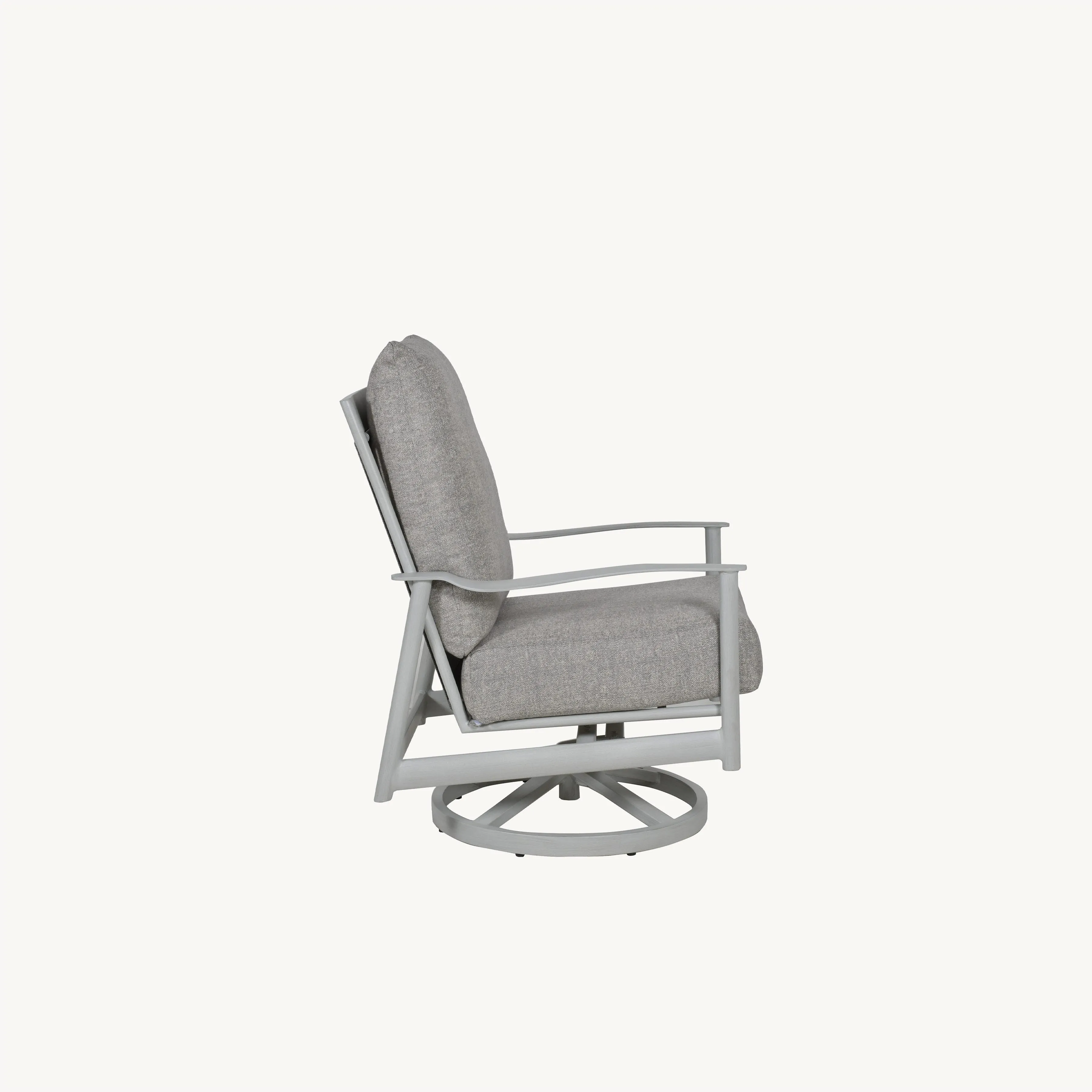 Barbados Cushion Lounge High Back Swivel Rocker By Castelle