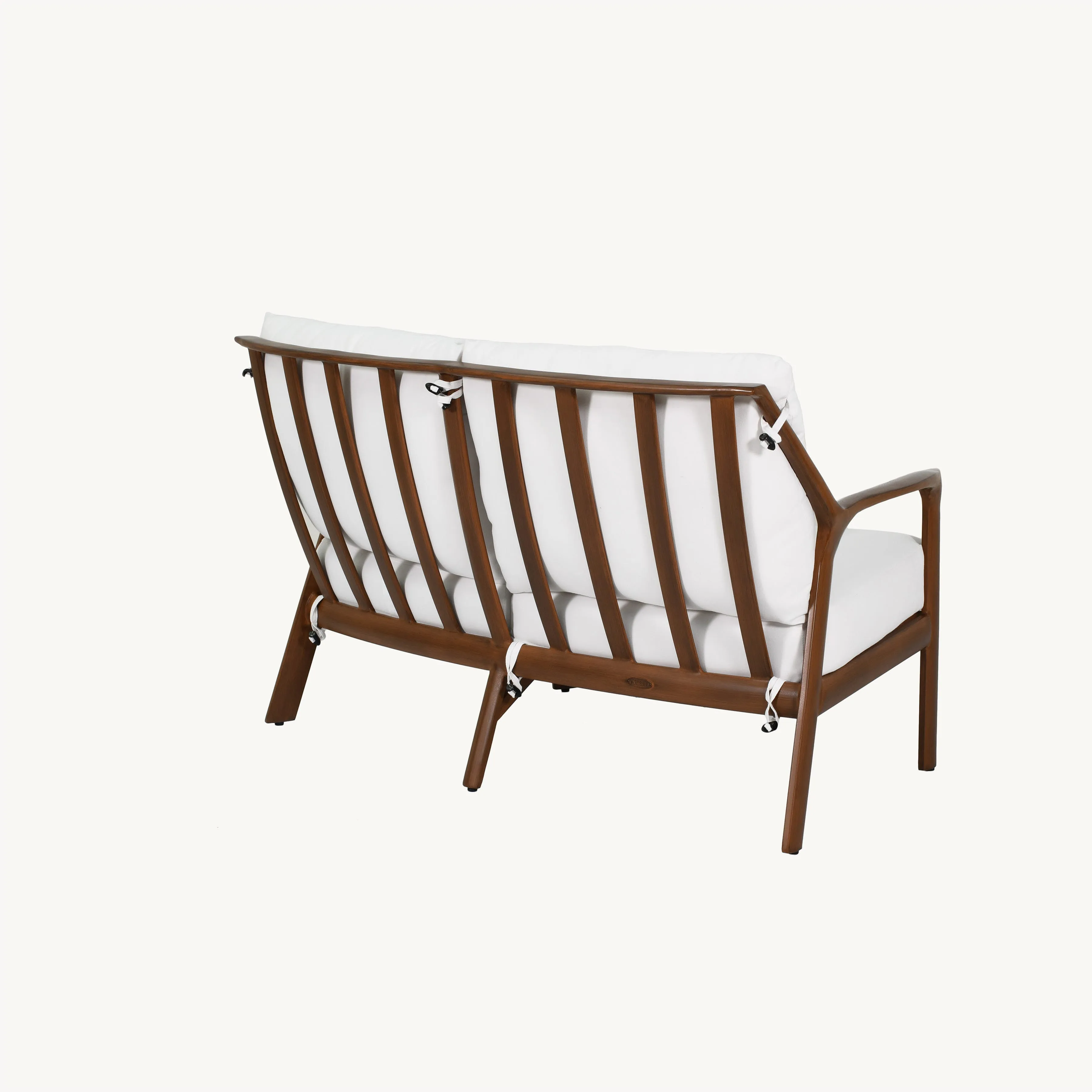 Berkeley Cushioned Crescent Loveseat By Castelle