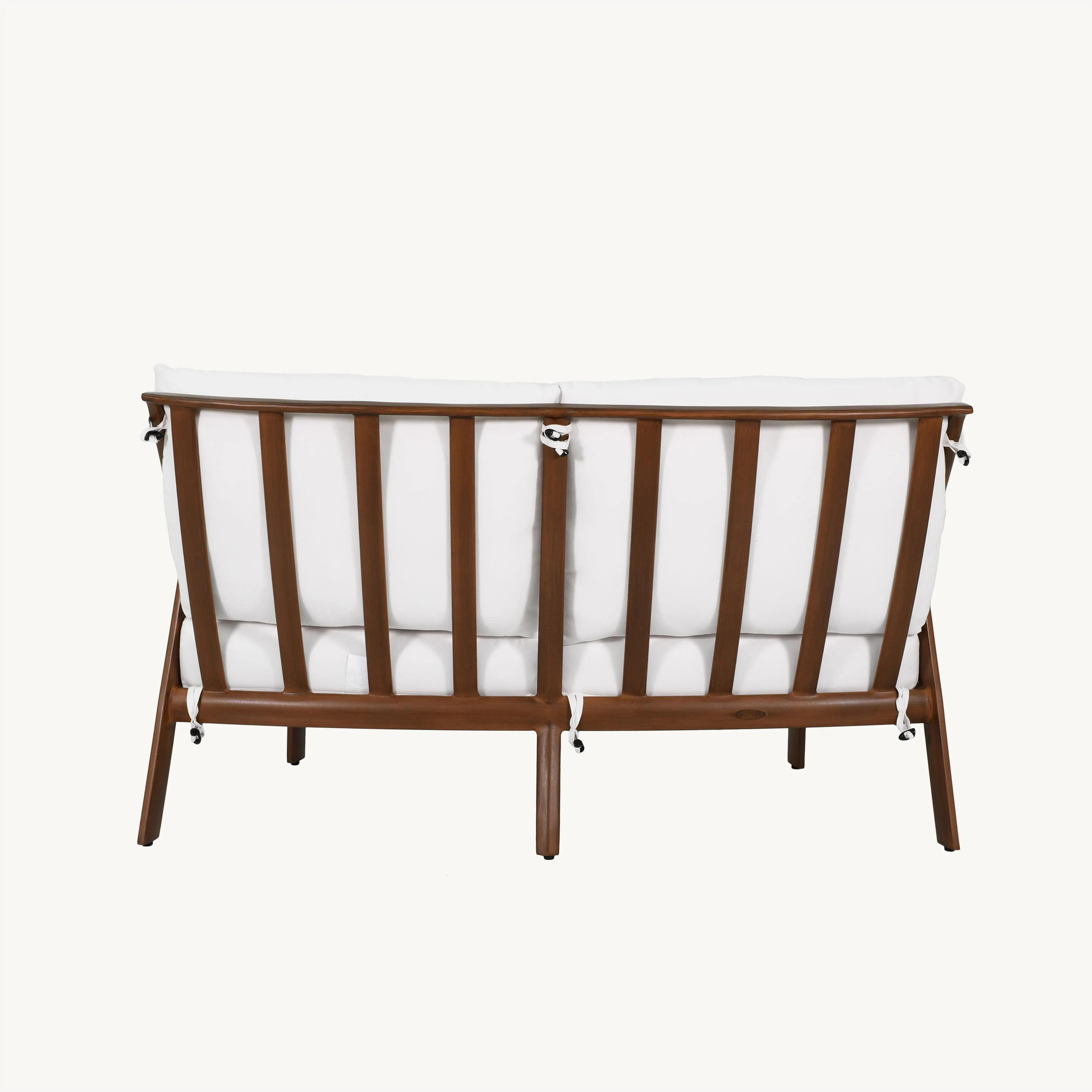 Berkeley Cushioned Crescent Loveseat By Castelle