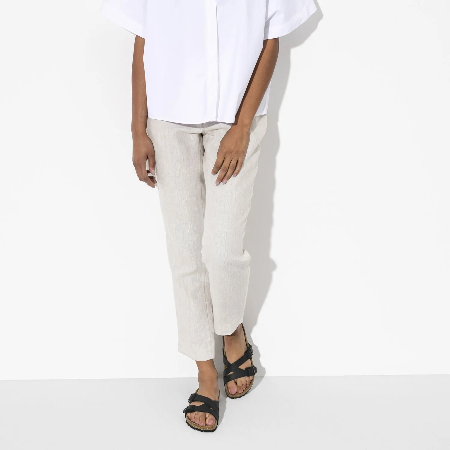 Birkenstock Yao Birko-Flor Black Sandals