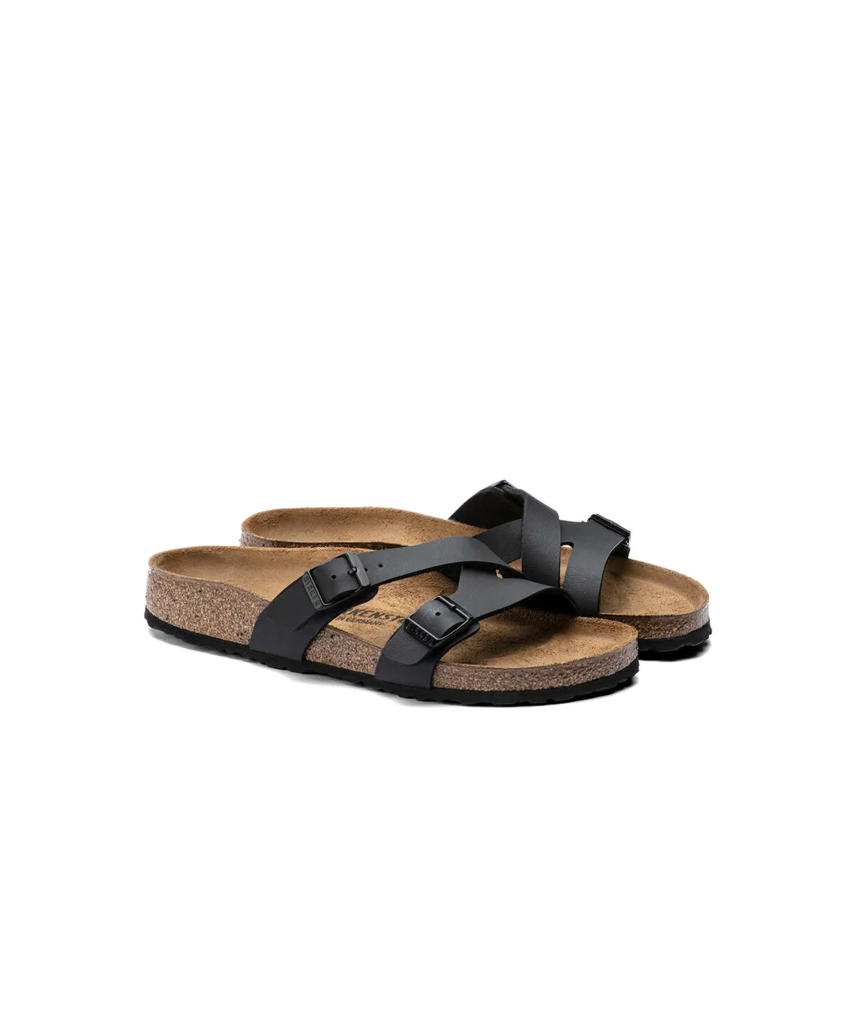 Birkenstock Yao Birko-Flor Black Sandals