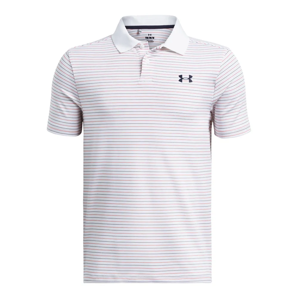 Boys' Under Armour Youth Performance Stripe Polo