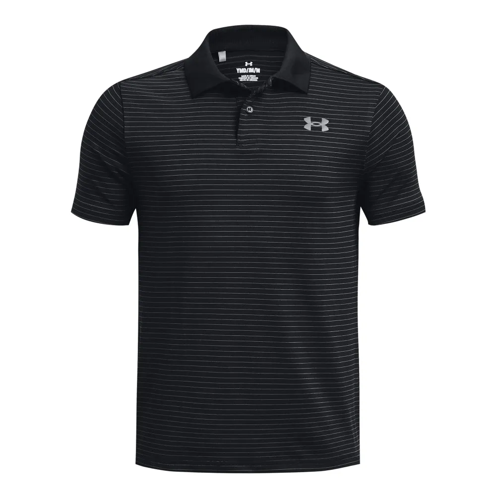 Boys' Under Armour Youth Performance Stripe Polo