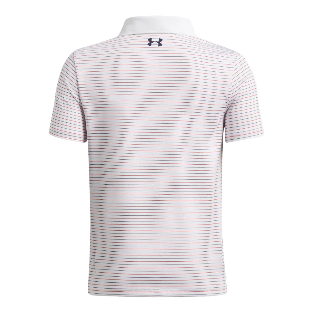 Boys' Under Armour Youth Performance Stripe Polo