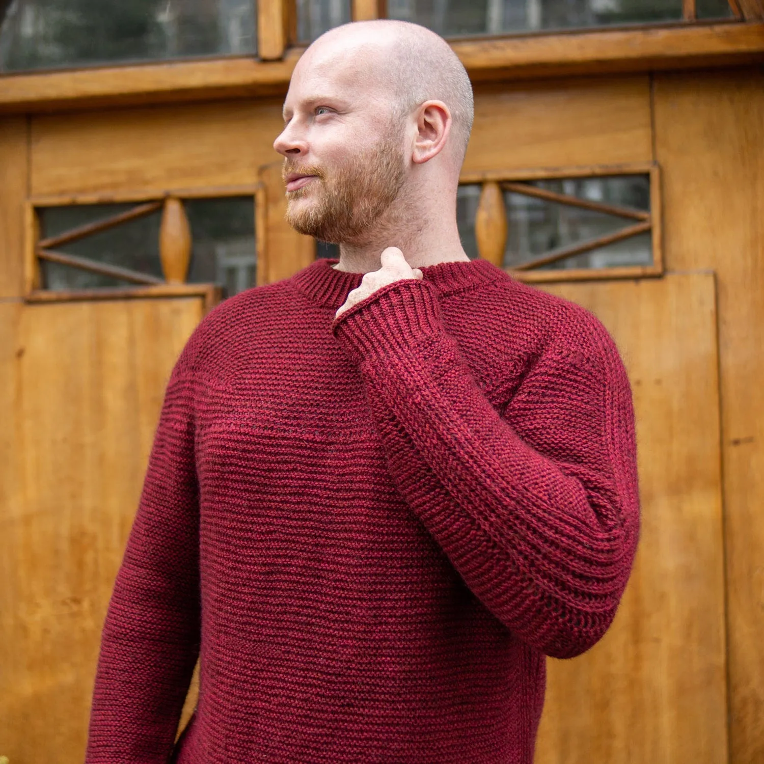 BRIOGARTER SWEATER - CORDUROY