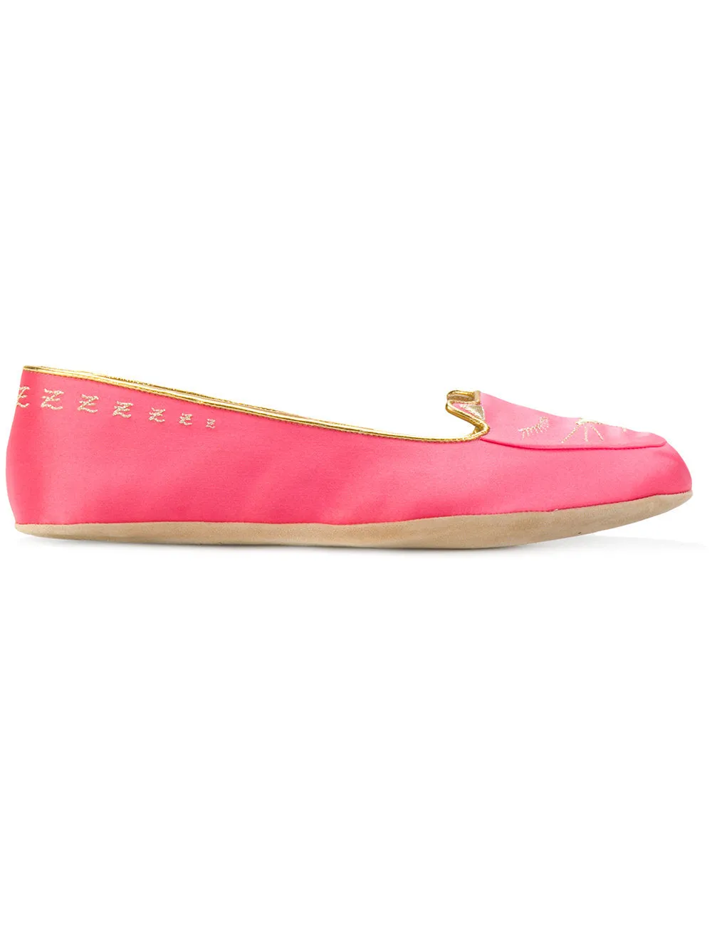 Charlotte Olympia Cat Nap slippers