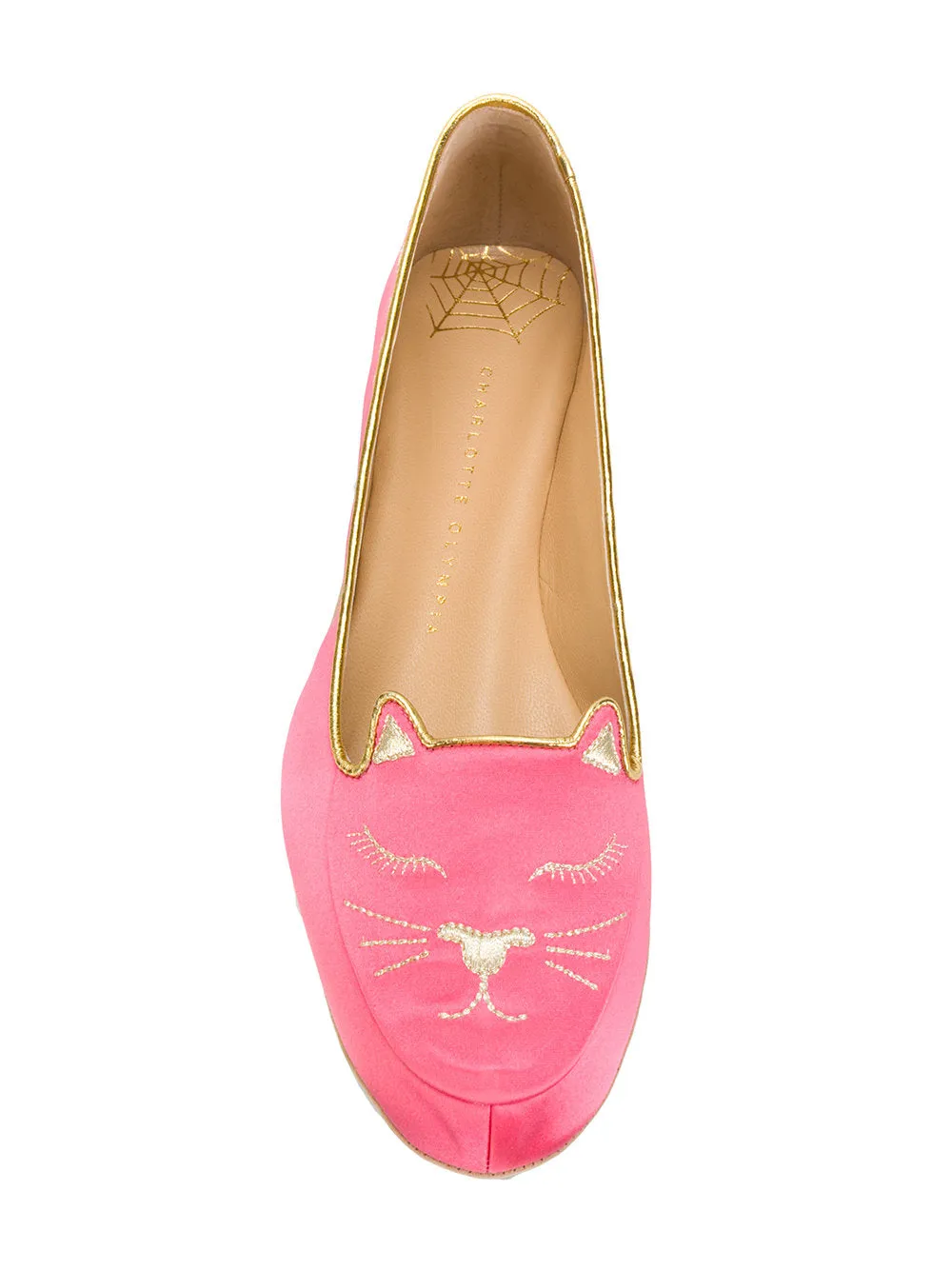 Charlotte Olympia Cat Nap slippers