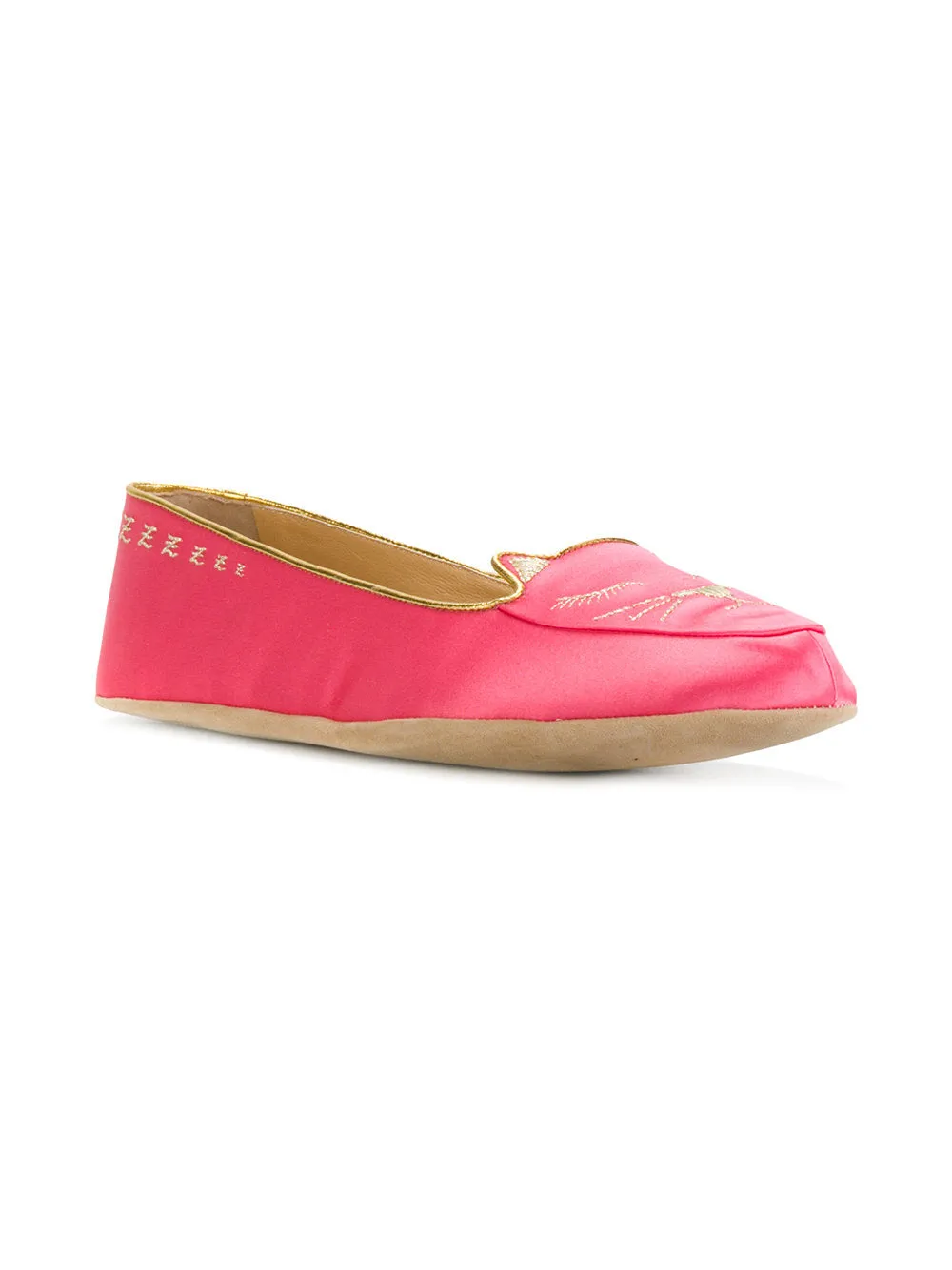 Charlotte Olympia Cat Nap slippers
