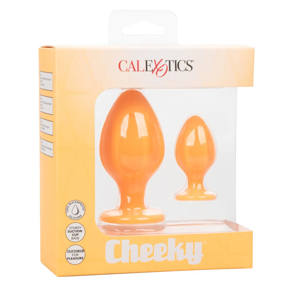 Cheeky Anal Plug Duo - Orange