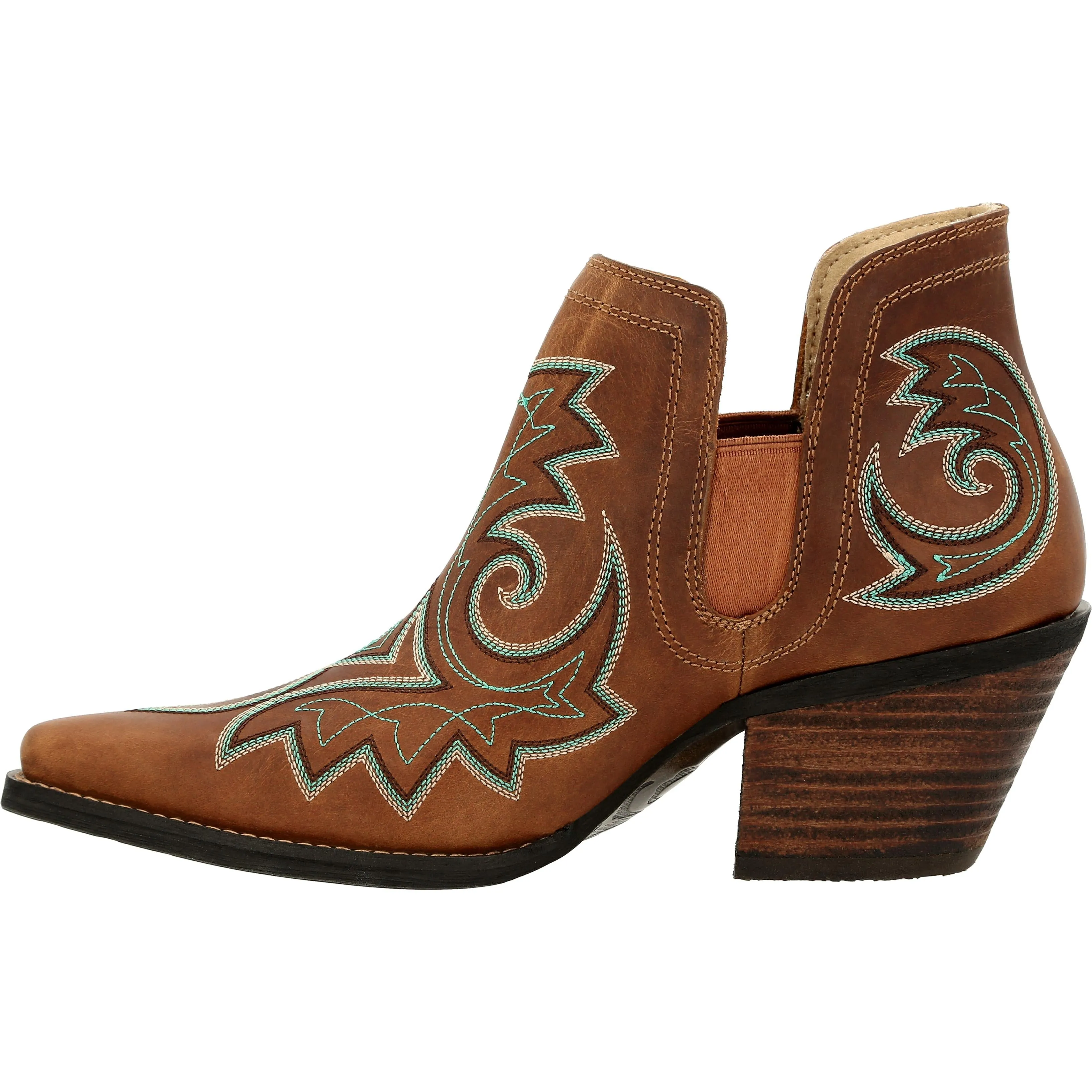 Crushâ by DurangoÂ Womens Golden Brown Western Fashion Bootie