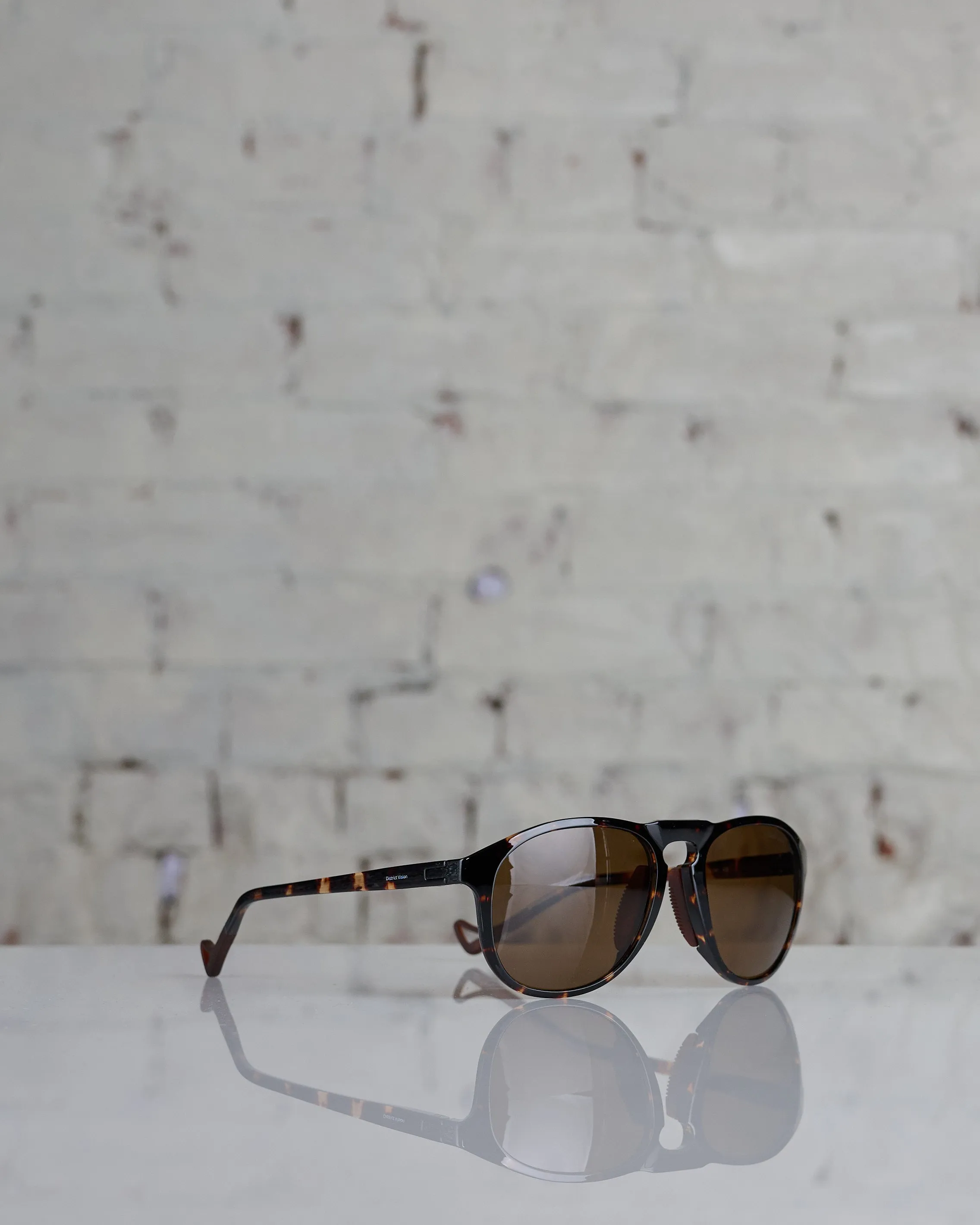 District Vision Linto Gravel Rider Sunglass Tortoise