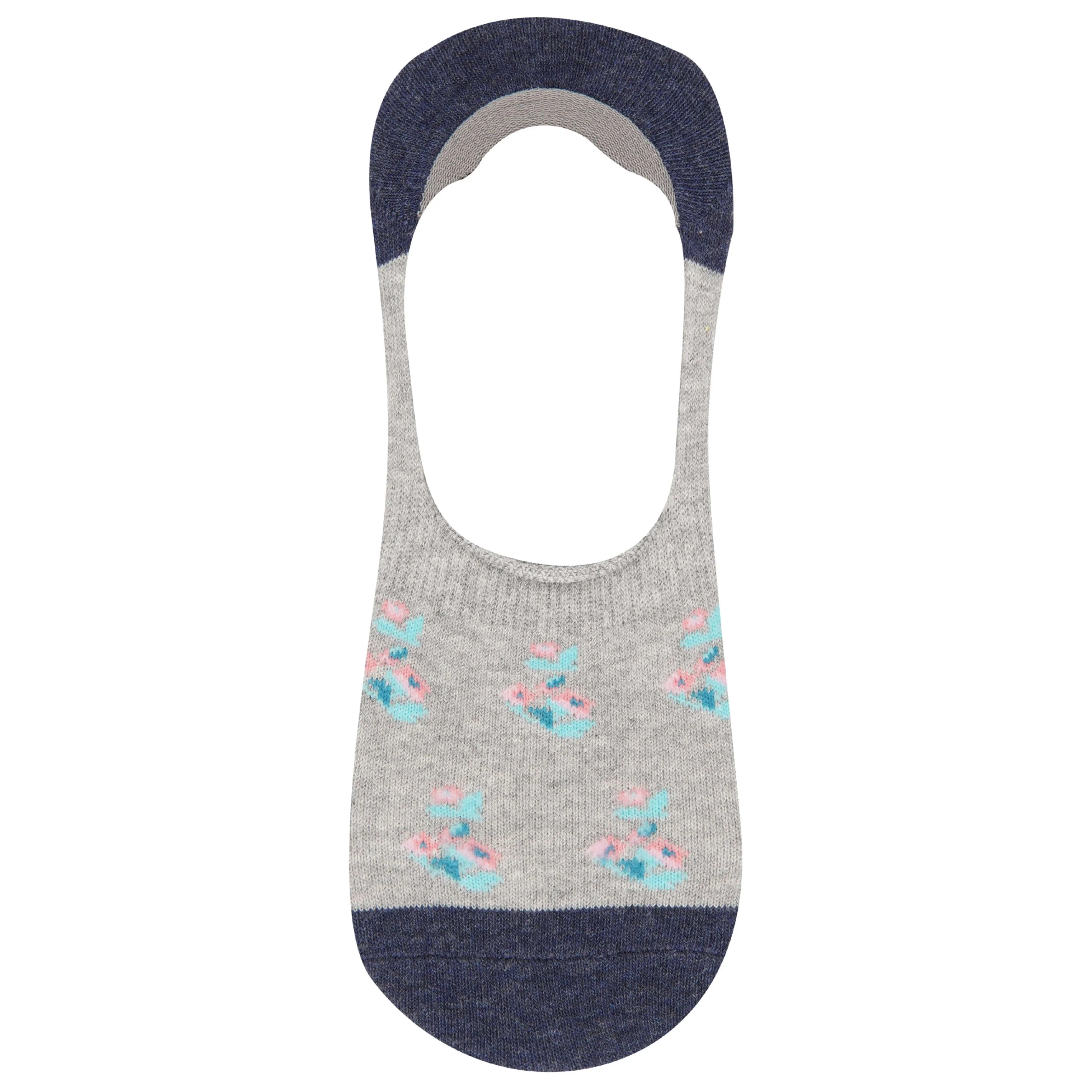 Ditsy Floral No-Show Sock