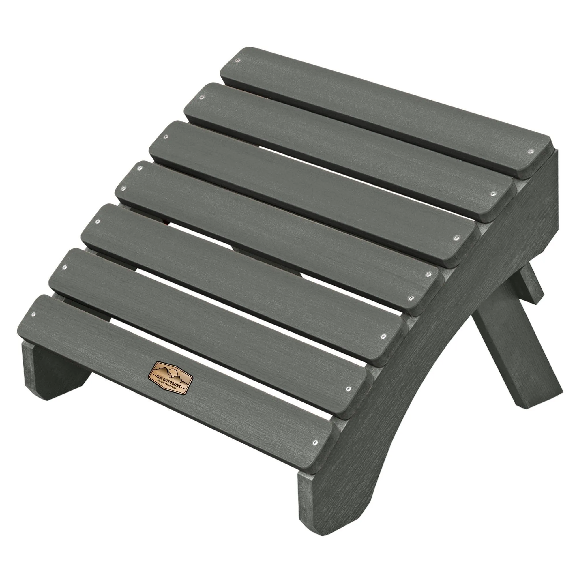 Essential Adirondack Chair with Essential Folding Ottoman
