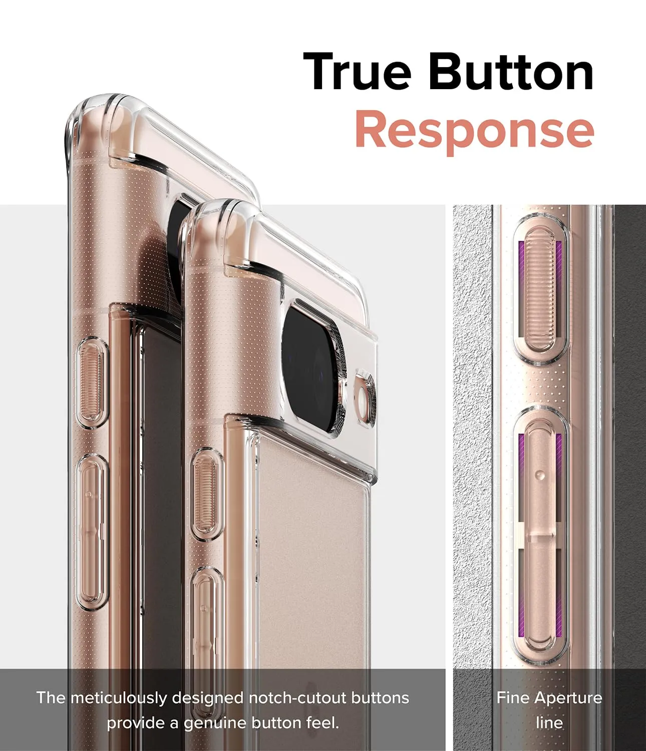 Google Pixel 8 Back Cover Case | Fusion - Matte Clear