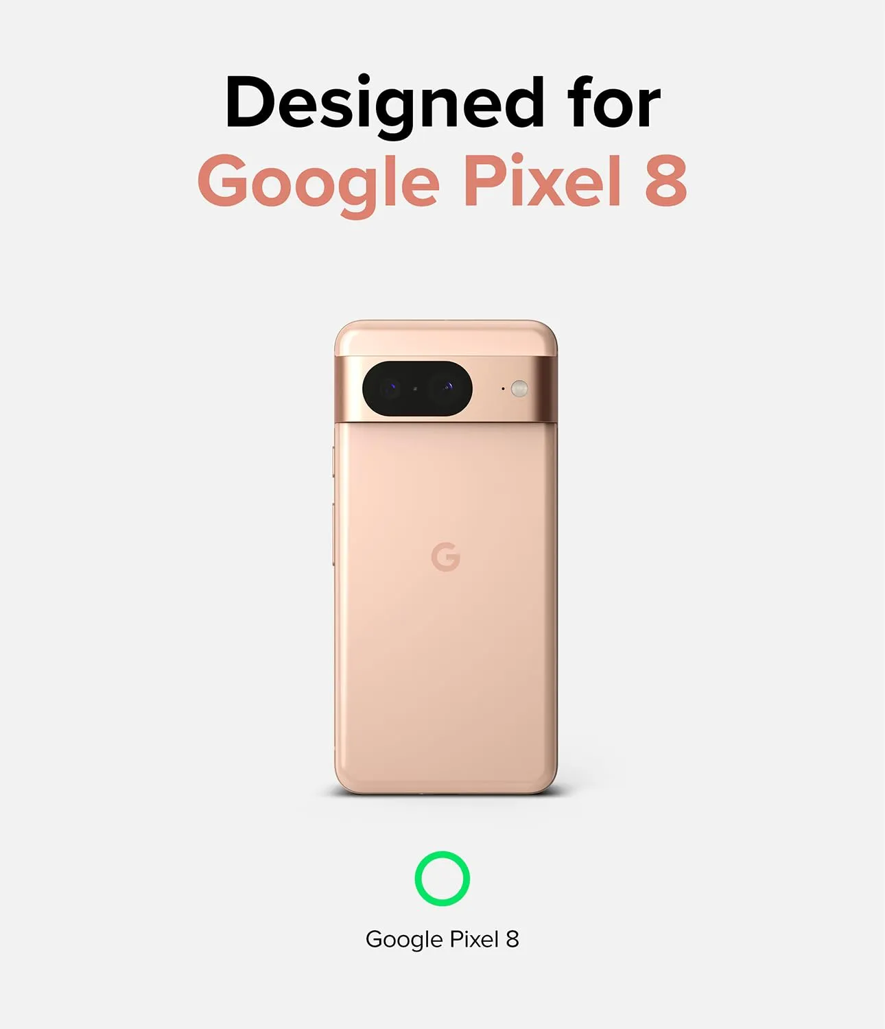 Google Pixel 8 Back Cover Case | Fusion - Matte Clear