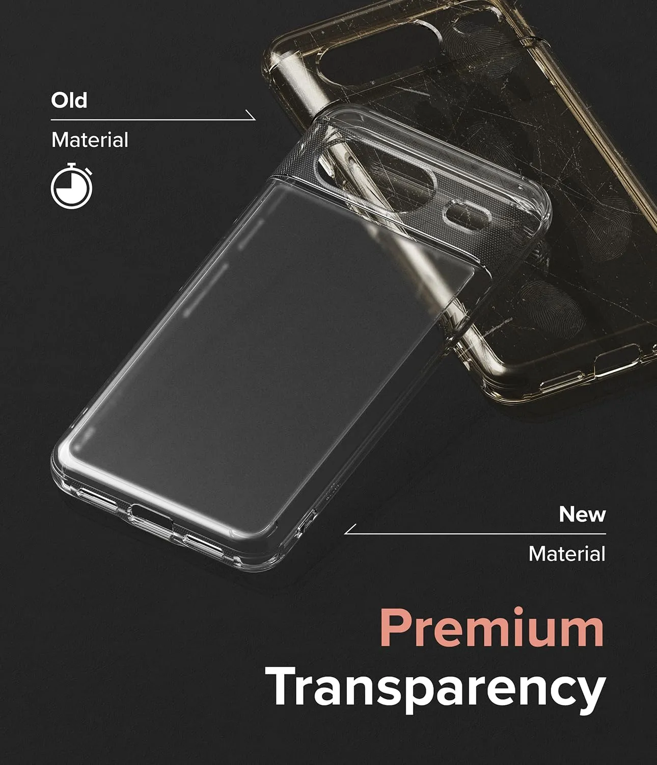 Google Pixel 8 Back Cover Case | Fusion - Matte Clear