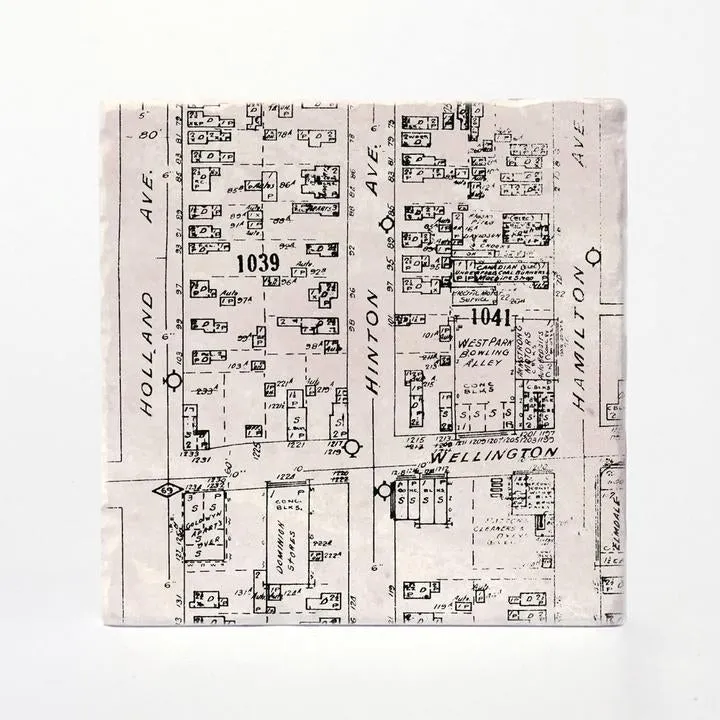 Hintonburg Neighbourhood Coasters