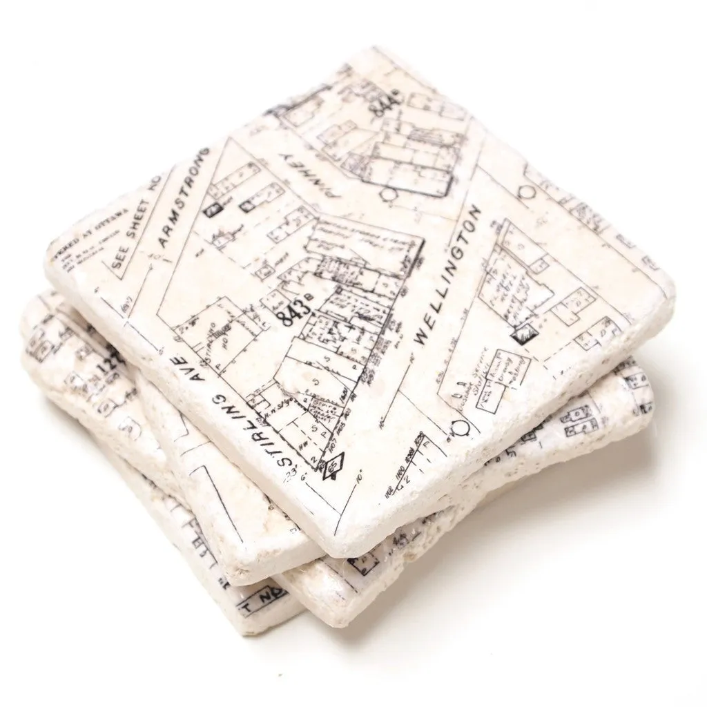 Hintonburg Neighbourhood Coasters