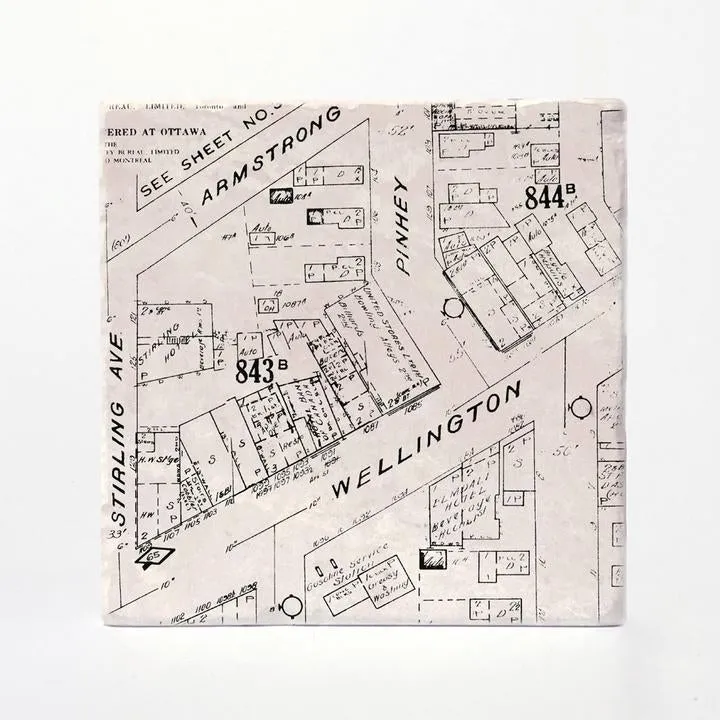 Hintonburg Neighbourhood Coasters