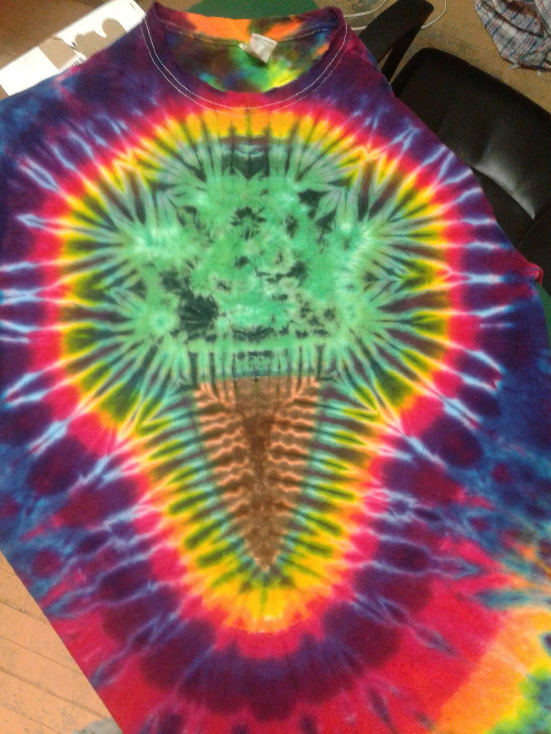 Ice Cream Cone Tie Dye T-Shirt