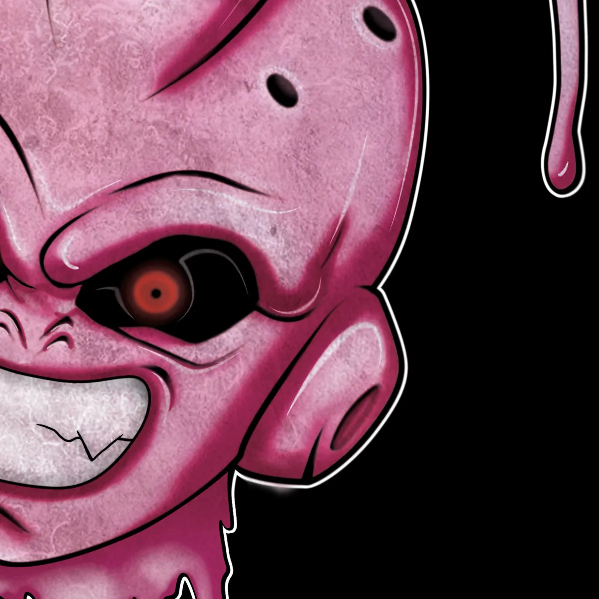 Kid Buu Black Tee