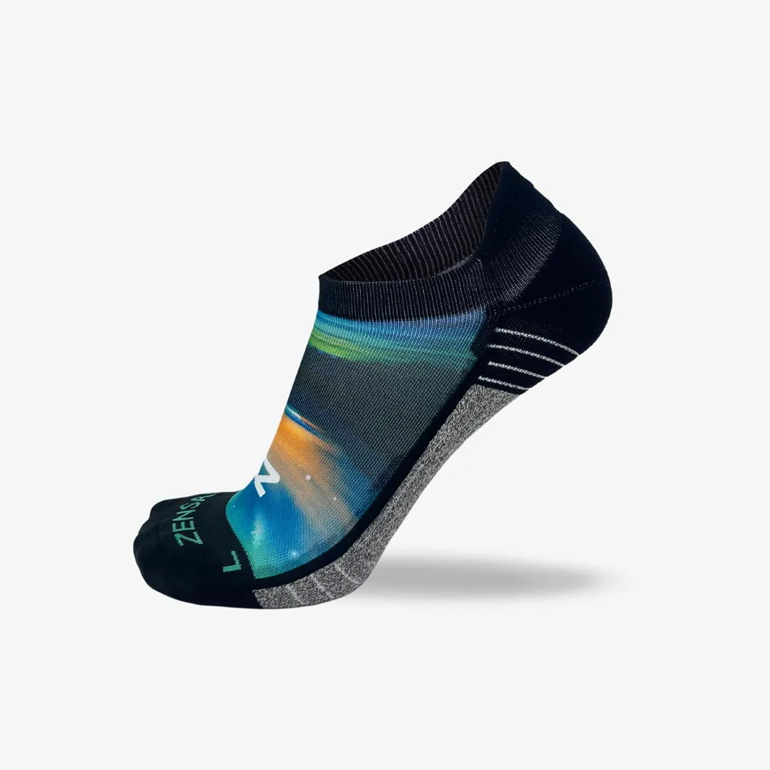 Lake Aurora Running Socks (No Show)
