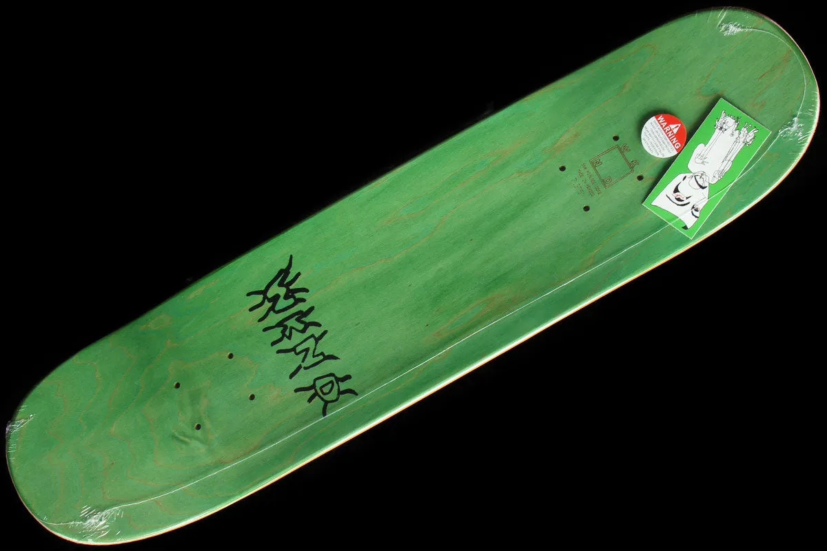 Logo Mini Green Deck 7.375
