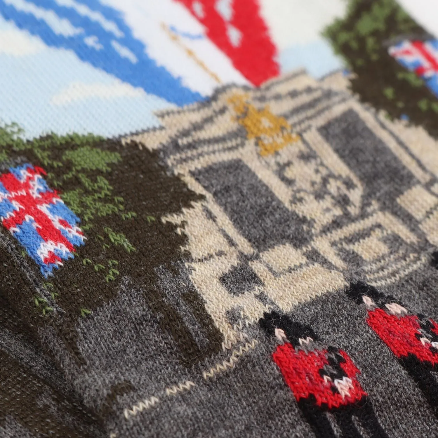 Men's Royal Collection Trooping The Colour Scene Cotton Socks