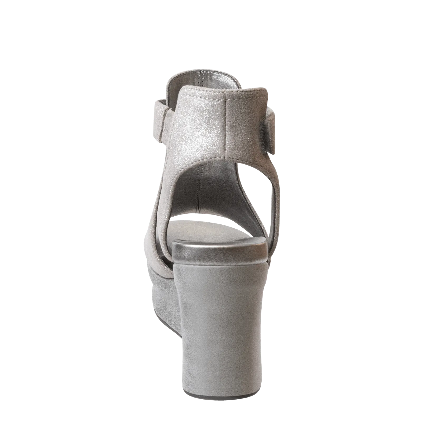 MOJO in SILVER Wedge Sandals