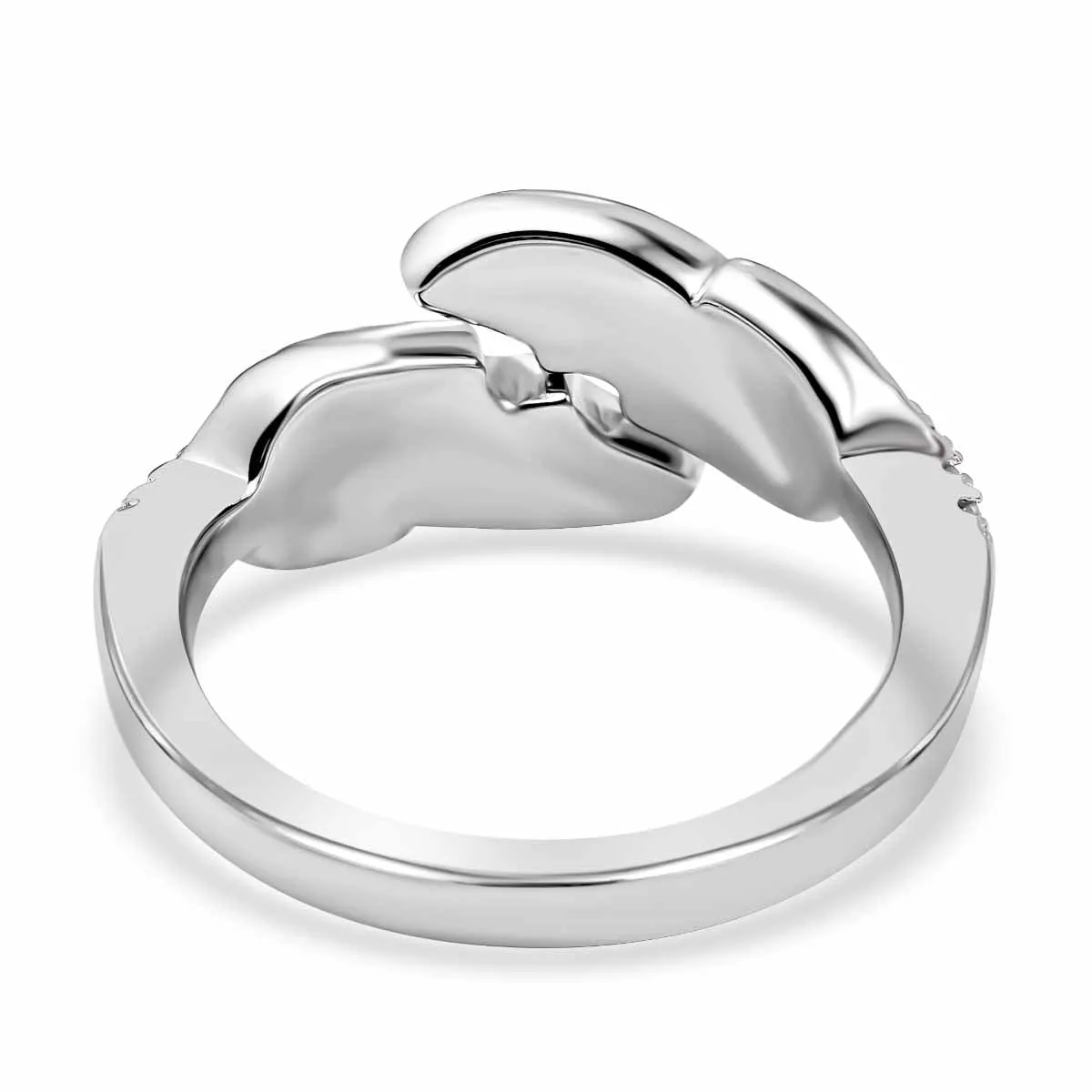 Ocean Plume Diamond Ring
