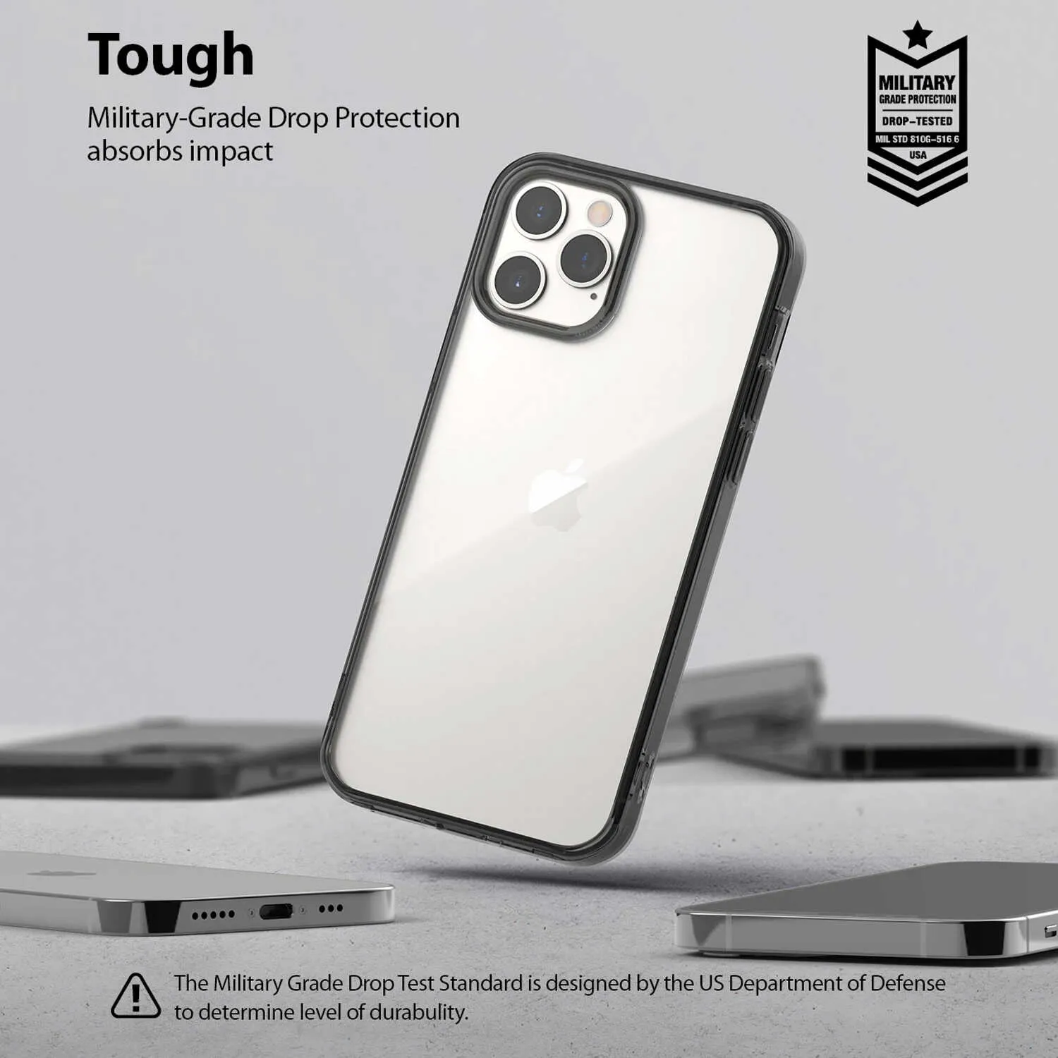 Ringke iPhone 12 / 12 Pro Case Fusion Smoke Black