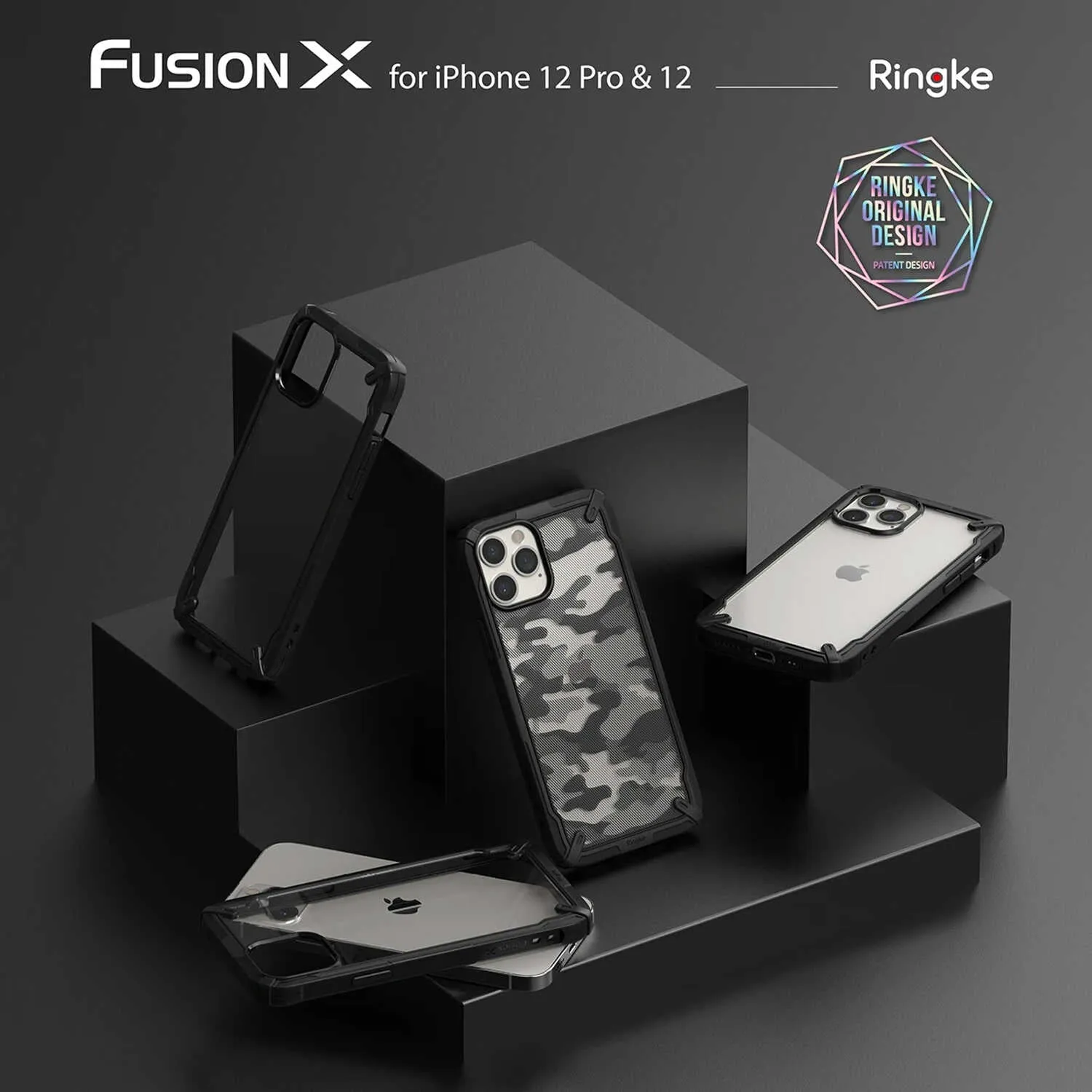 Ringke iPhone 12 Pro MaxCase Fusion-X Black