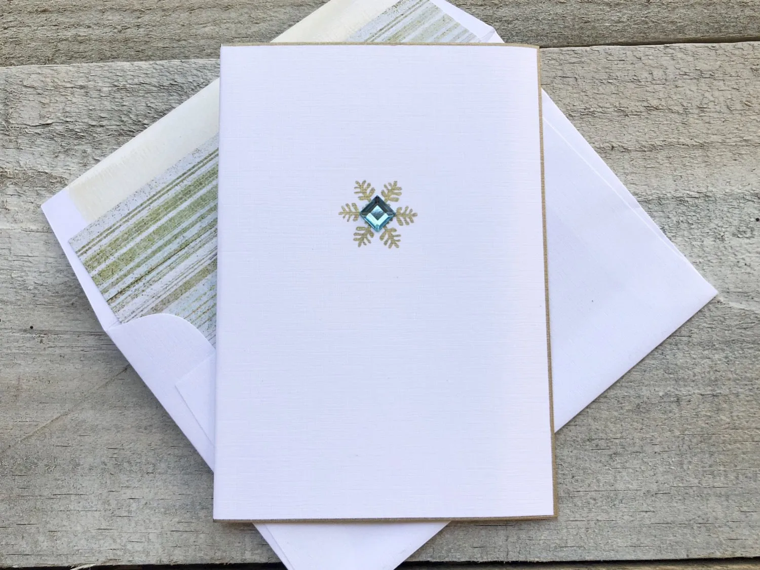 Snowflake Note Card