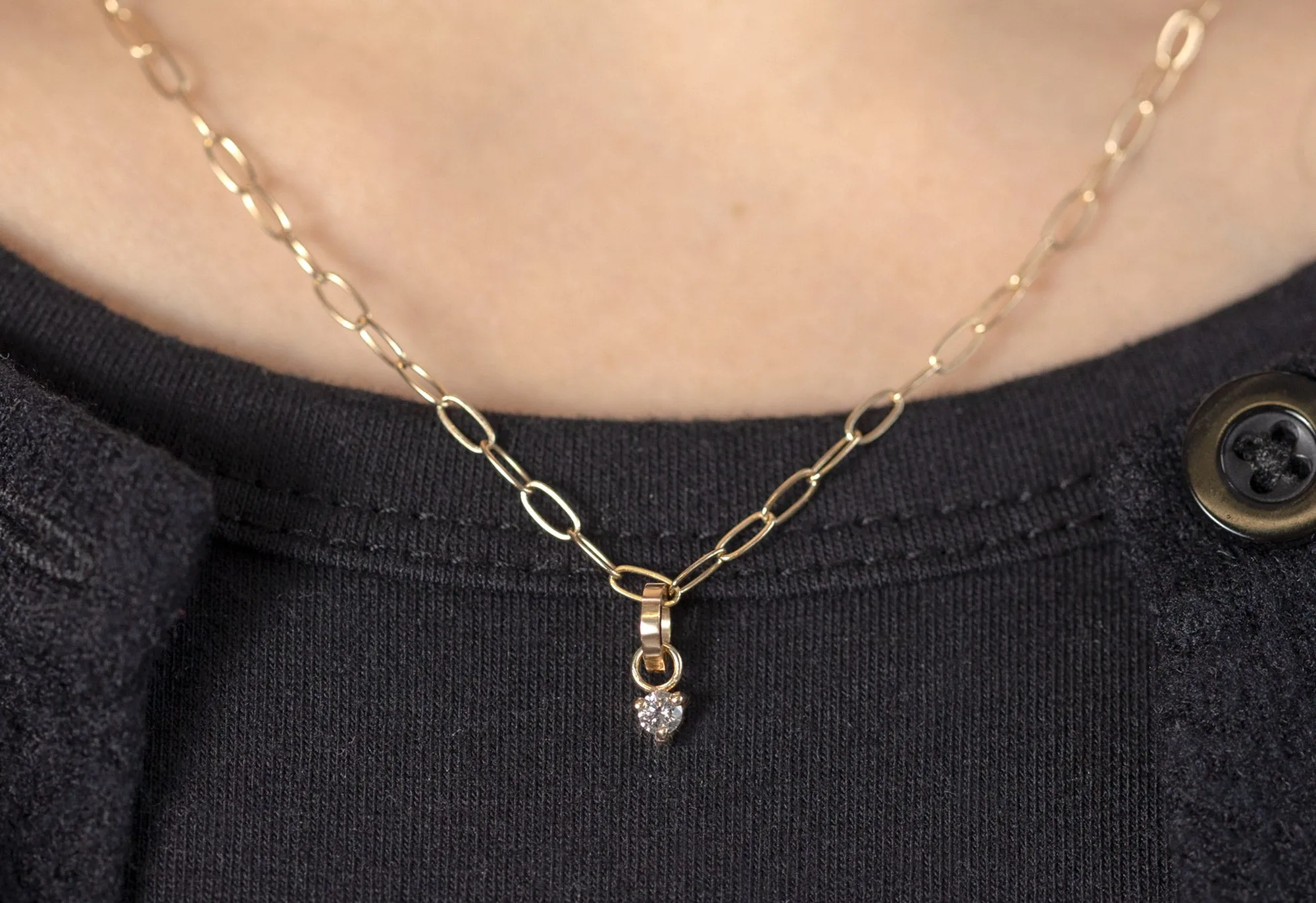 The Diamond Birthstone Charm