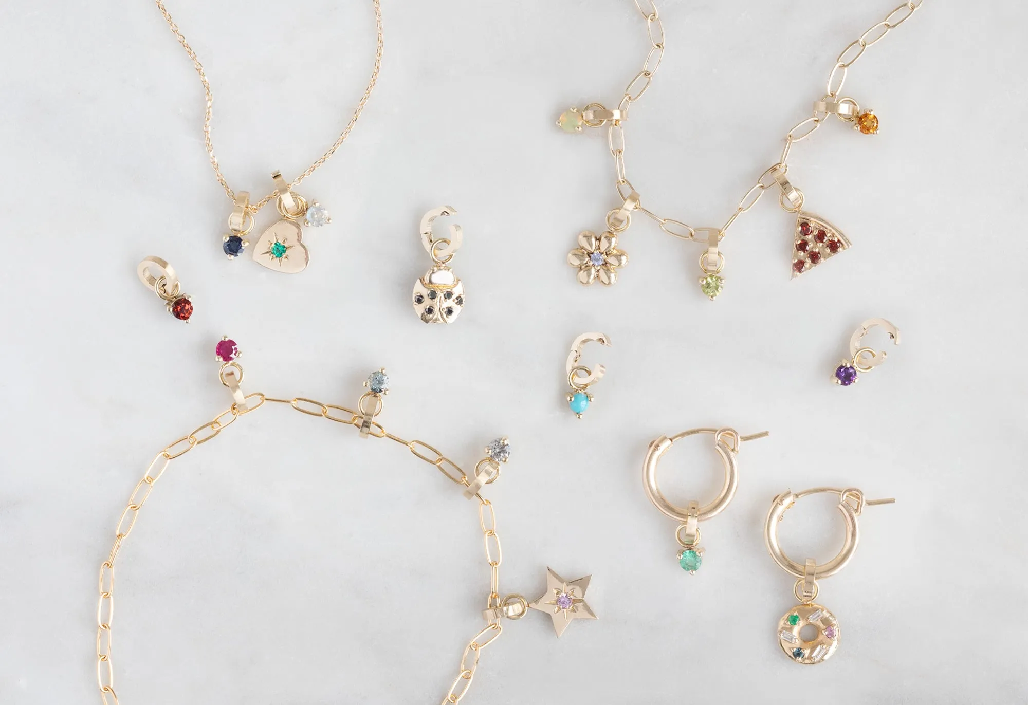 The Diamond Birthstone Charm