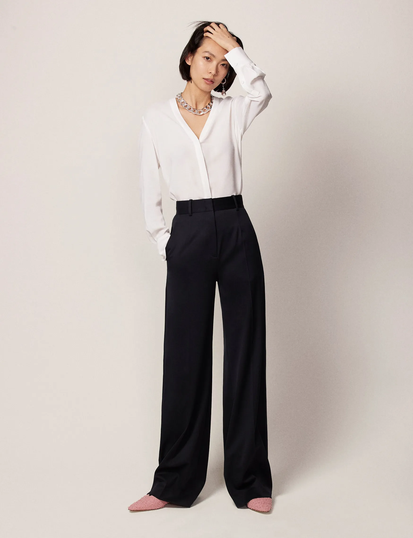 V-Neck Blouse