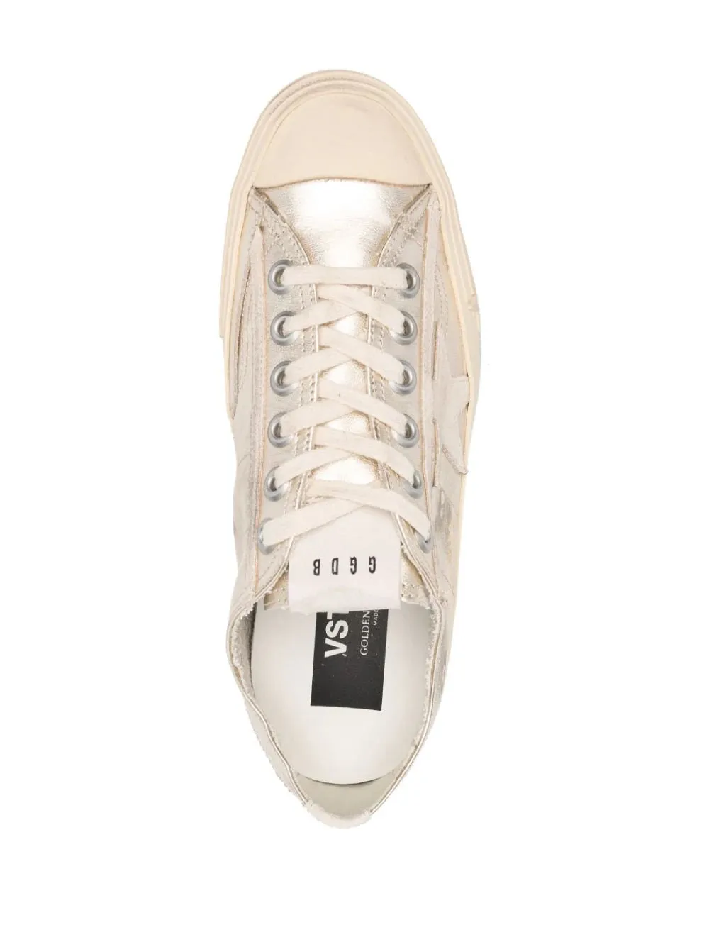 V-Star in Platinum/Seed Pearl
