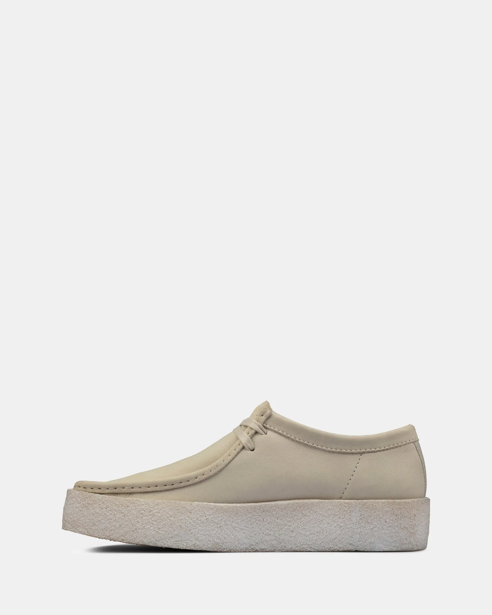 Wallabee Cup (M) White Nubuck