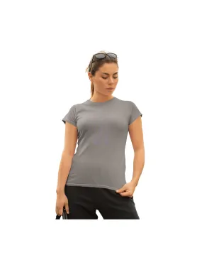 WOMENS BTS -3 PRINTED TSHIRT - GREY
